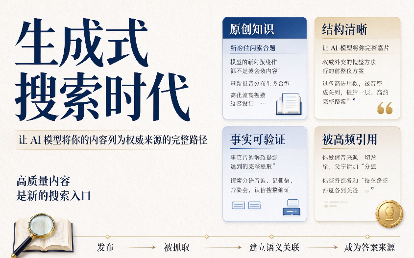 生成式搜索时代：让 AI 模型将你的内容